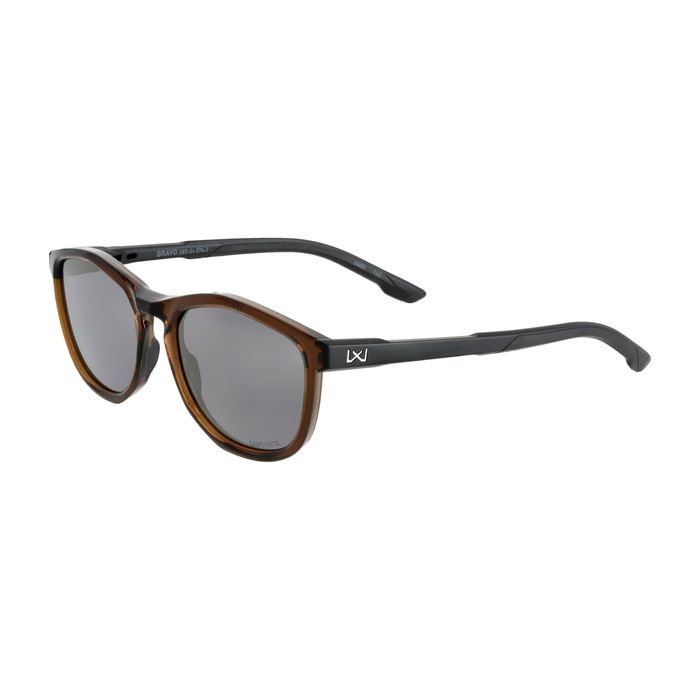 Okulary Wiley X Bravo Captivate AC4BRV04 tungsten mirror gloss crystal tan / matte black