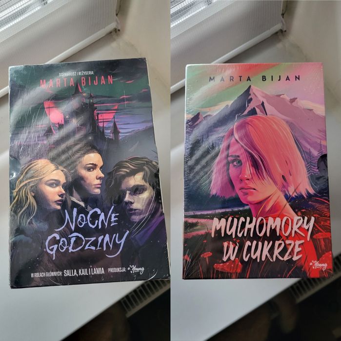 Marta Bijan "nocne godziny" i "muchomory w cukrze"