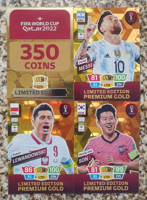 CARTAS FIFA WORLD CUP QATAR 2022 adrenalyn xl (VER PREÇOS NA DESCRIÇÃO