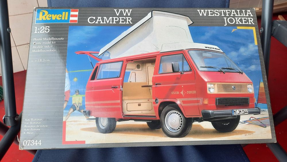 Revell Vw Camper Model Kit For Sale Revell 1/24 Volkswagen T3
