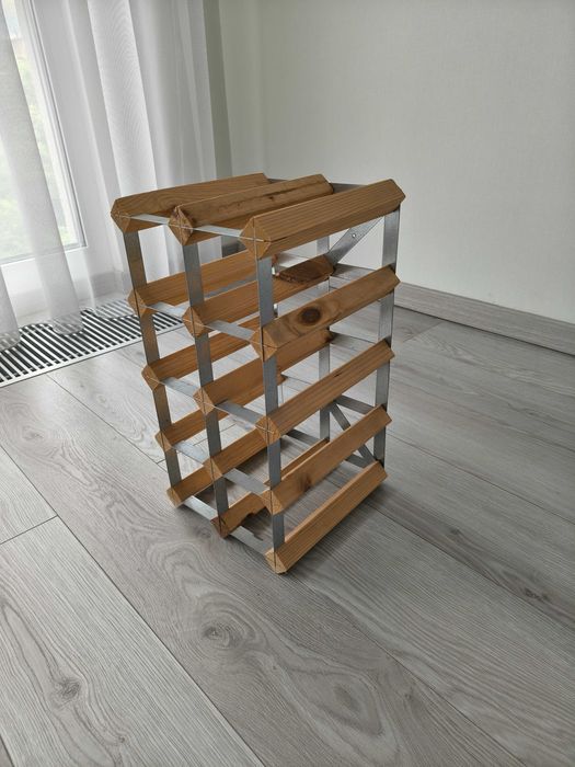 Стелаж WineRack для 8 пляшок вина Світлий дуб. Ціна знижена