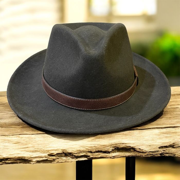 Фетровий капелюх Solognac Decathlon для полювання та рибалки