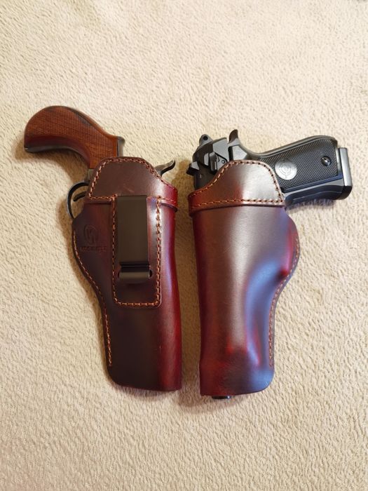 Pochwa, Kabura wew na 3,5"- 4 cale/Skóra .