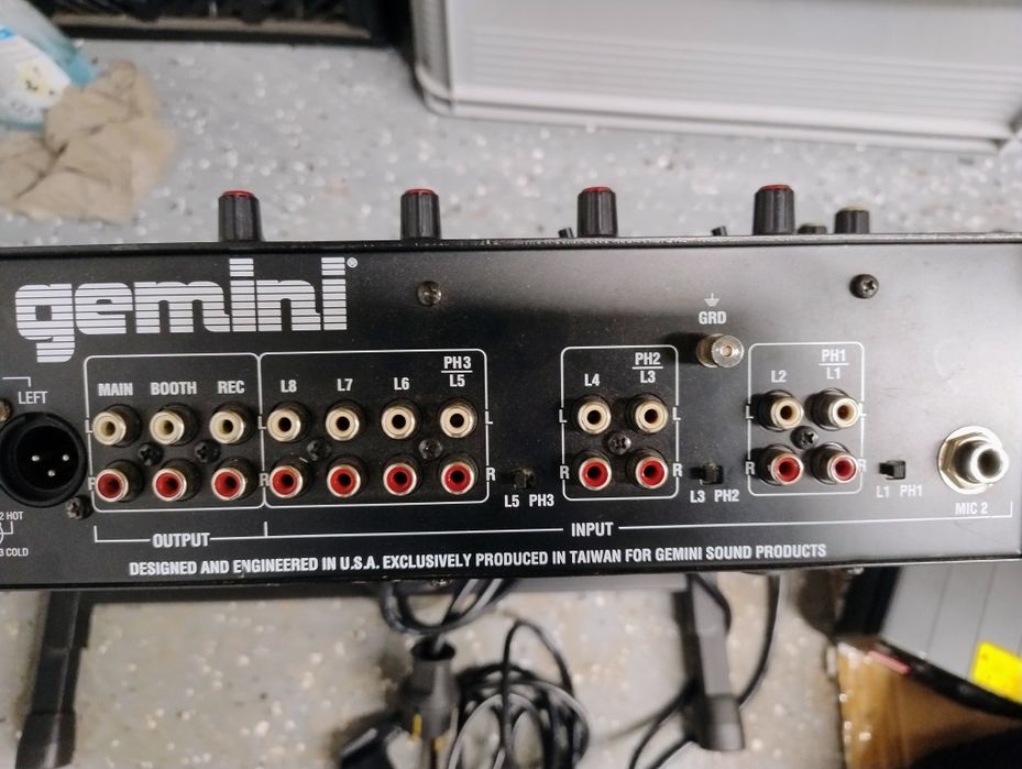 Mikser DJ Gemini PDM 12 rack 19"