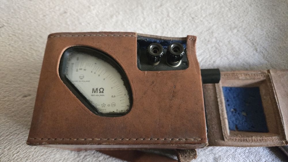 Stary miernik omomierz Era imi 500v