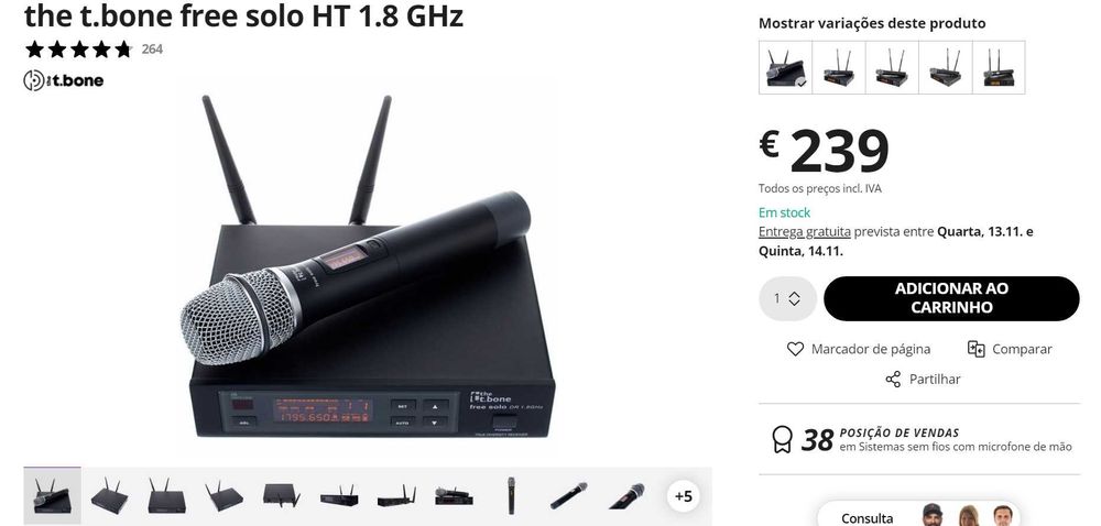 1 Micro T.bone Free Solo HT 1.8GHz – Excelente estado, com garantia!