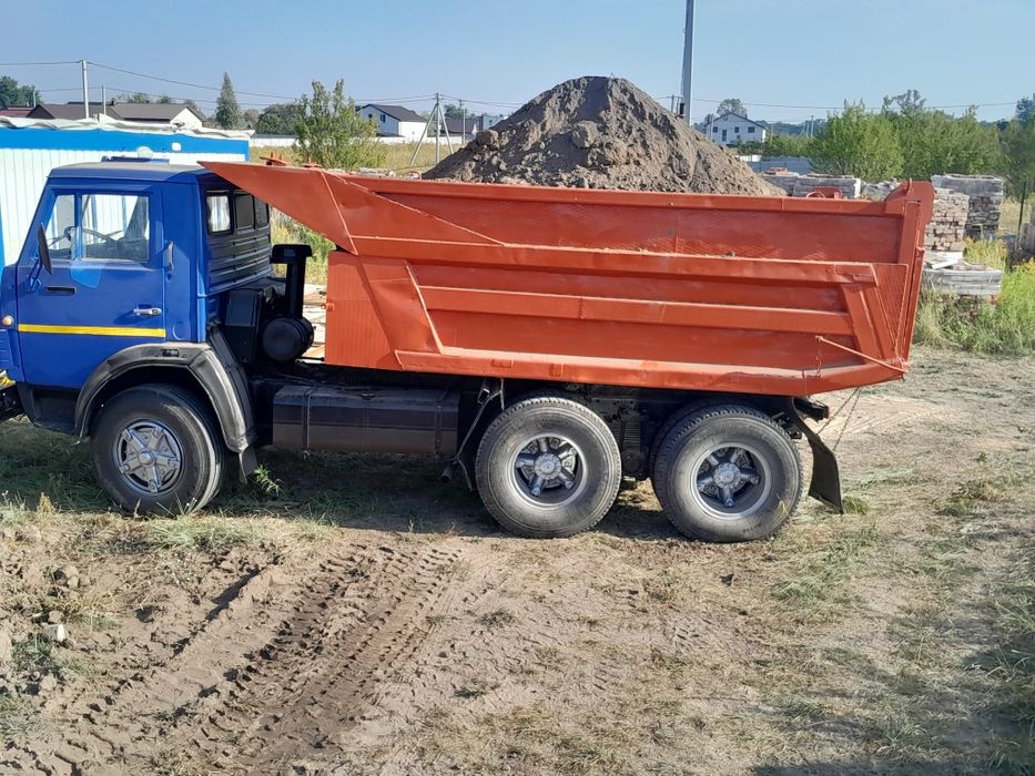 Земля, Ченозем, Пісок , Щебень, Бетон, Доставка, Пзрузка
