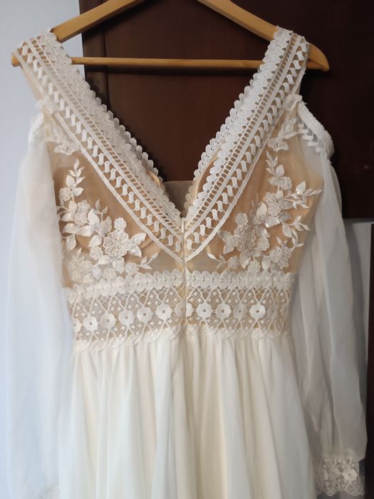 Suknia ślubna boho