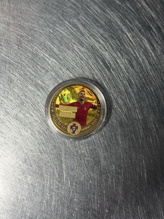 Moeda 24k Cristiano Ronaldo