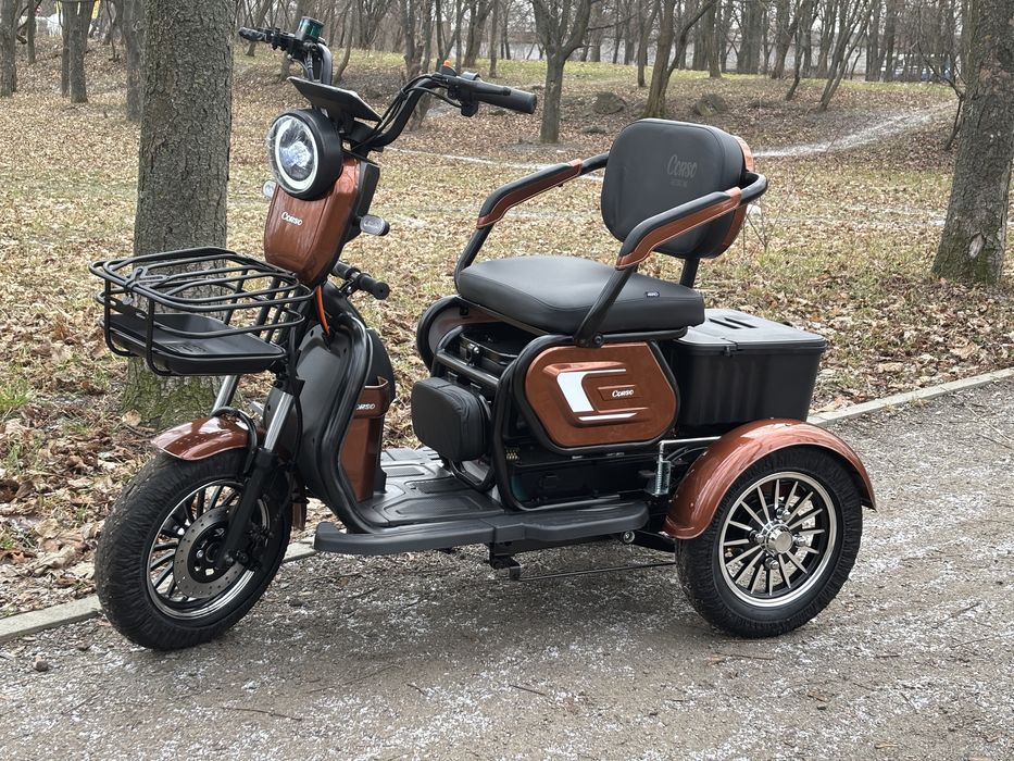 Електричний трицикл Corso Logan 1200W/72V/23AH