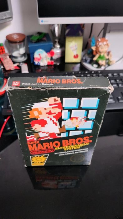 Super Mario Bros. Nintendo NES completo francês