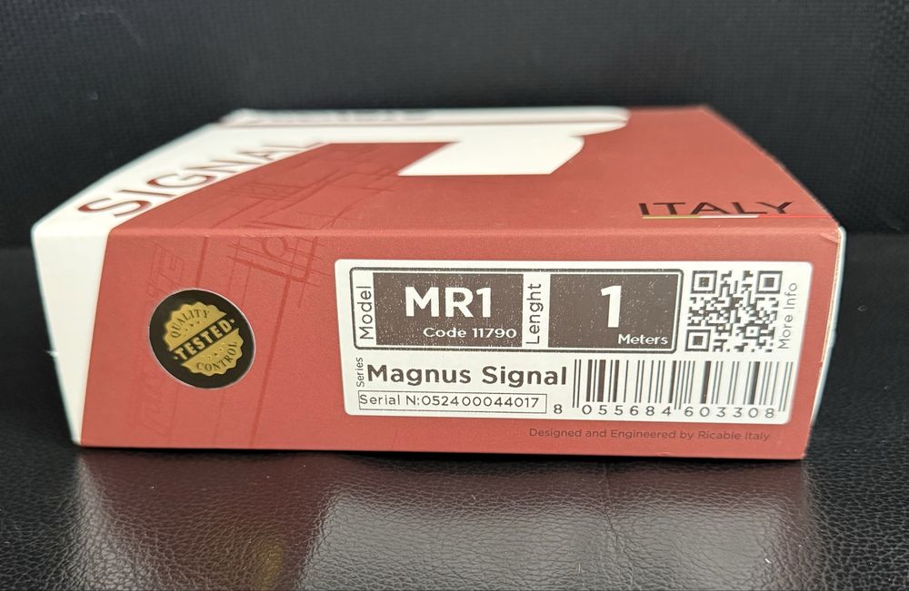Interkonekt  Ricable Magnus Signal RCA (1.0 m)