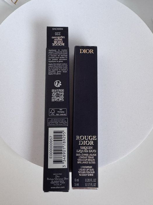 Помада Блиск Dior rouge sequin liquid duo 220