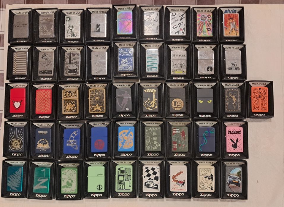 Coleção - zippo.