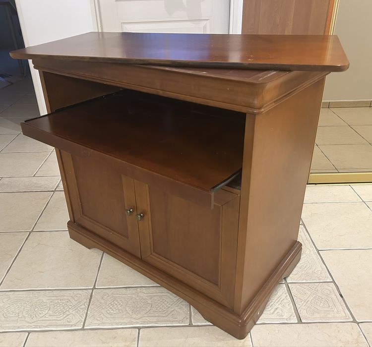 Komoda drewniana buk szafka pod telewizor