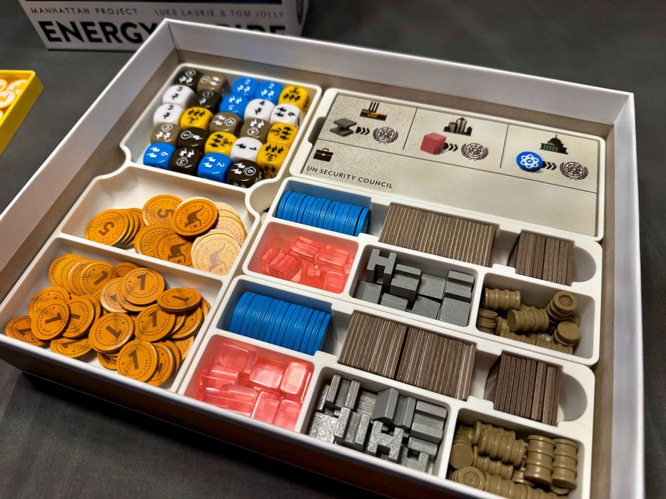 Manhattan Project: Energy Empire – Insert / Organizer do gry planszowej