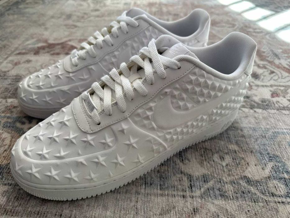(БЕЗ ПЕРЕДОПЛАТИ)Nike Air Force 1 Low Stars White найк аір форс старс