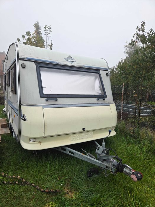 przyczepa kempingowa Hobby Classic 10F r. prod.1993