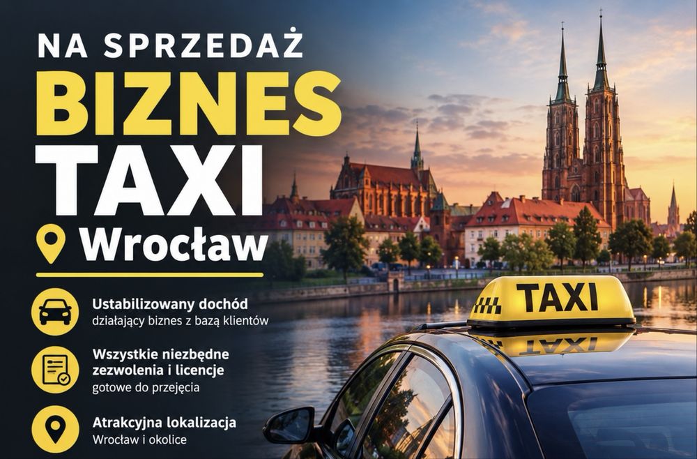 Sprzedam firmę z Licencja Taxi
