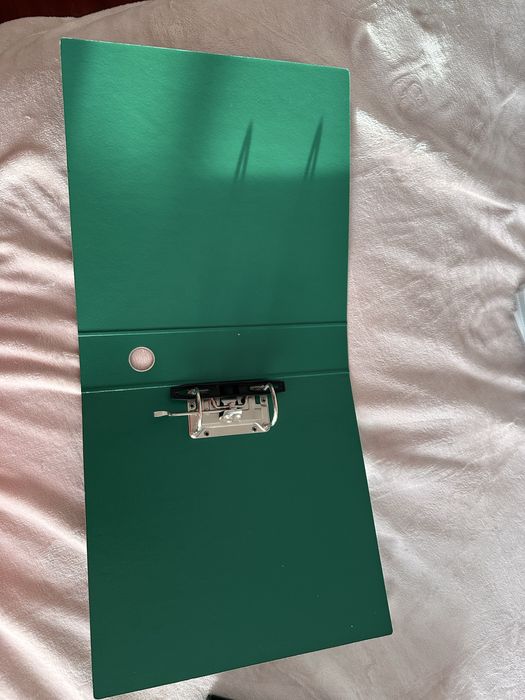 Pasta de papel (escola) duas pastas