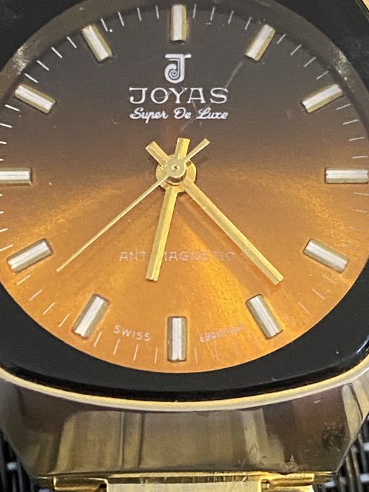 Наручные часы механика  Joyas Super De Luxe Antimagnetic Swiss