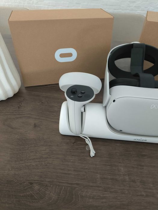 Meta Quest 2 128GB + Dock de Carregamento Anker | Como Novo