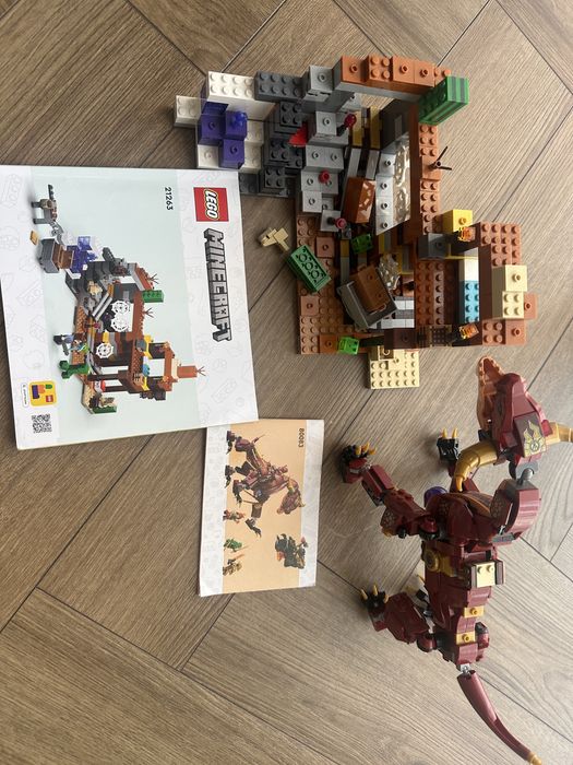 Lego mineraf дракон