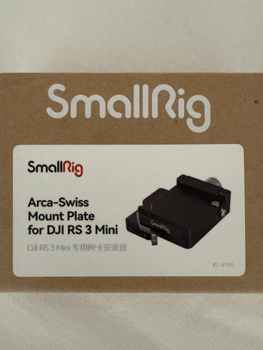 DJI RS3 Mini Gimbal / Estabilizador - Placa de Libertação Arca-Swiss