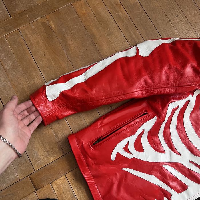 Кастомна мото куртка шкірянка