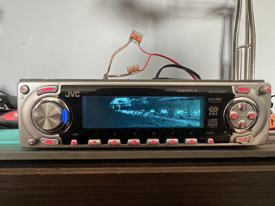 Radio samochodwe jvc hi end animacje retro bluetooth