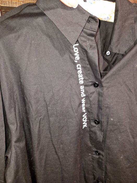 Рубашка Vovk Чорна