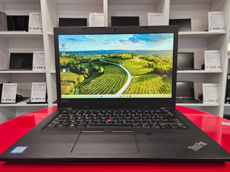 Lenovo ThinkPad L480 14" i7 16GB 256SSD Win11 LTE Faktura Gwarancja