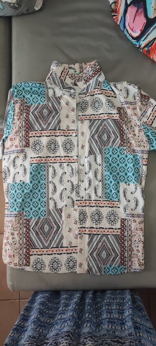 Conjunto verão XL calção e camisa shein