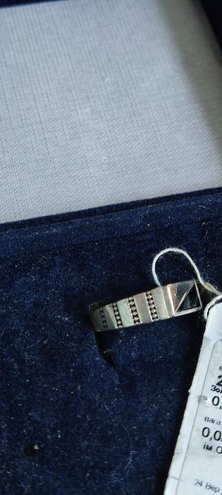 Чоловічий срібний перстень Новий з біркою