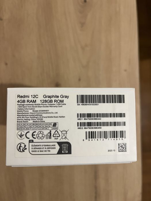 Xiaomi Redmi 12C Dual SIM 4GB/128GB Graphite Grey