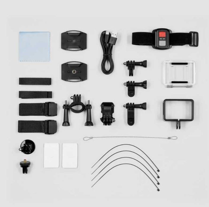 Nowa Kamera Sportowa 4K 60FPS Kamerka GoPro Akcesoria Pilot WYPRZEDAŻ