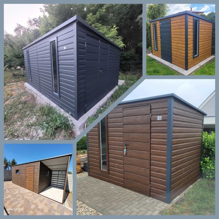 Blaszak Na Wymiar Jelenia Góra Wałbrzych Garaże Blaszane Domki Wiaty