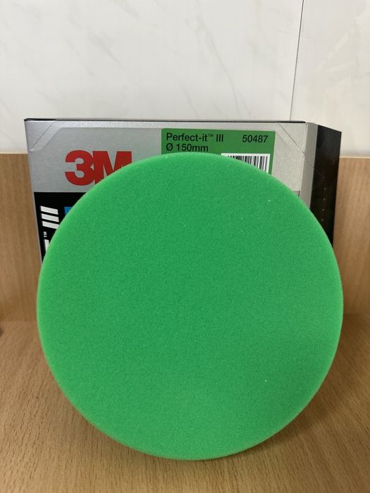 0грн доставка НП/ Полірувальний круг зелений 3M 50487 Perfect-It 150мм