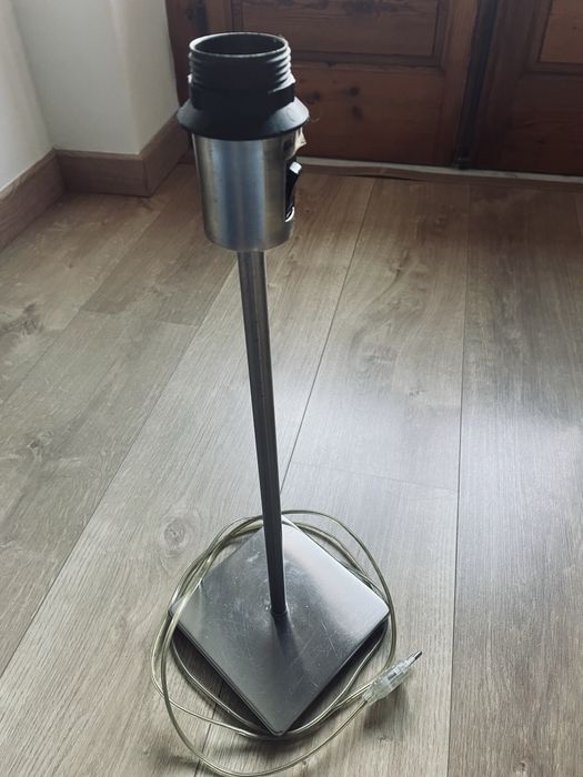 Base de candeeiro niquelado, ikea