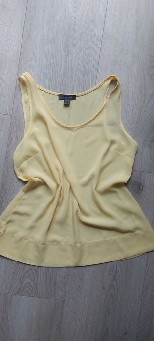 Lekka zwiewna bluzka żółta Primark