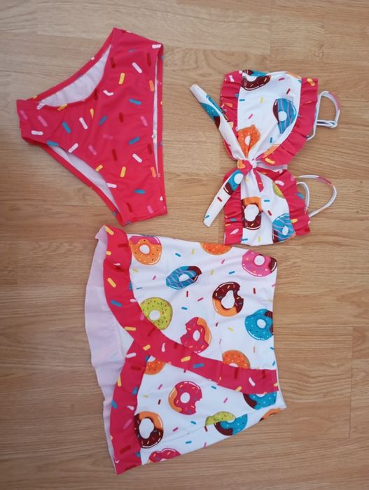 Strój kąpielowy bikini dla dziewczynki r 134