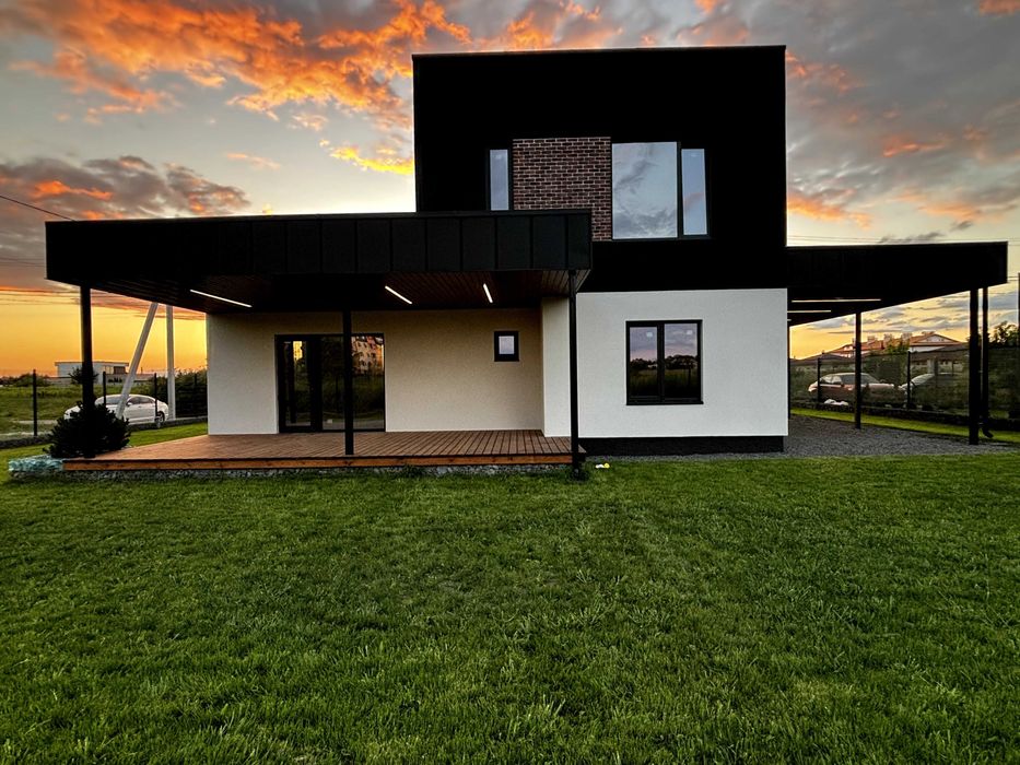 Ексклюзивний двоповерховий будинок 154м2 + 64м2 тераси у с. Шевченкове