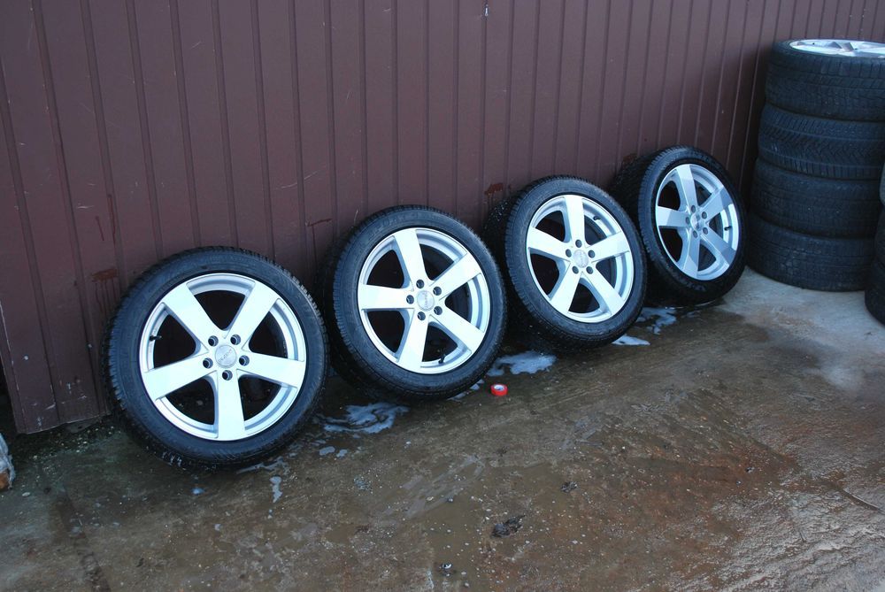 Koła 225 50 R17 5x108 Alufelgi +opony zima Citroen C5 Ford Mondeo 7,5j