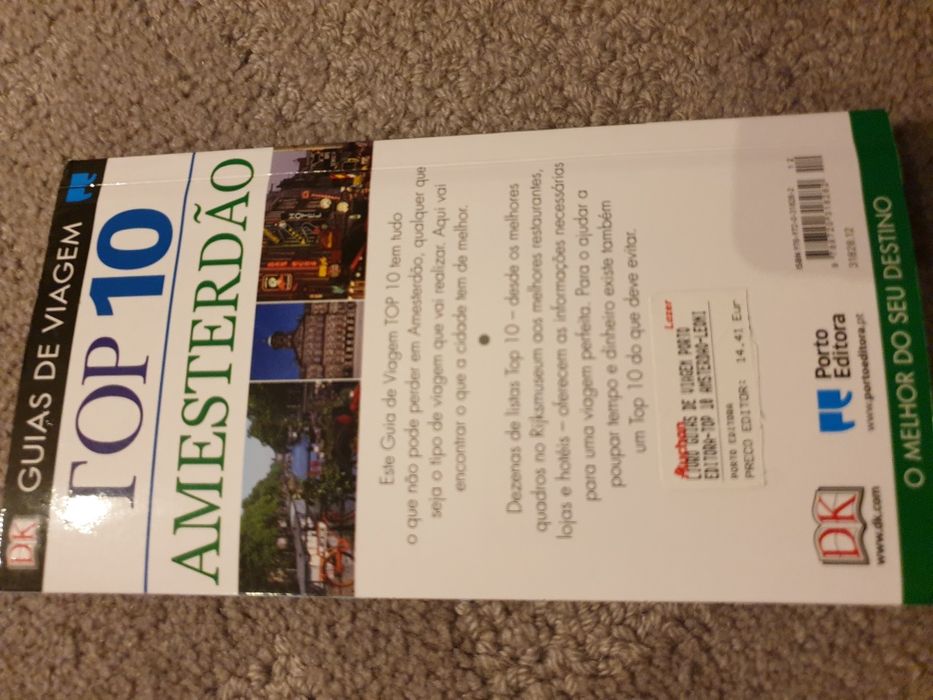 Top Ten Amesterdão + Mapa de Bolso