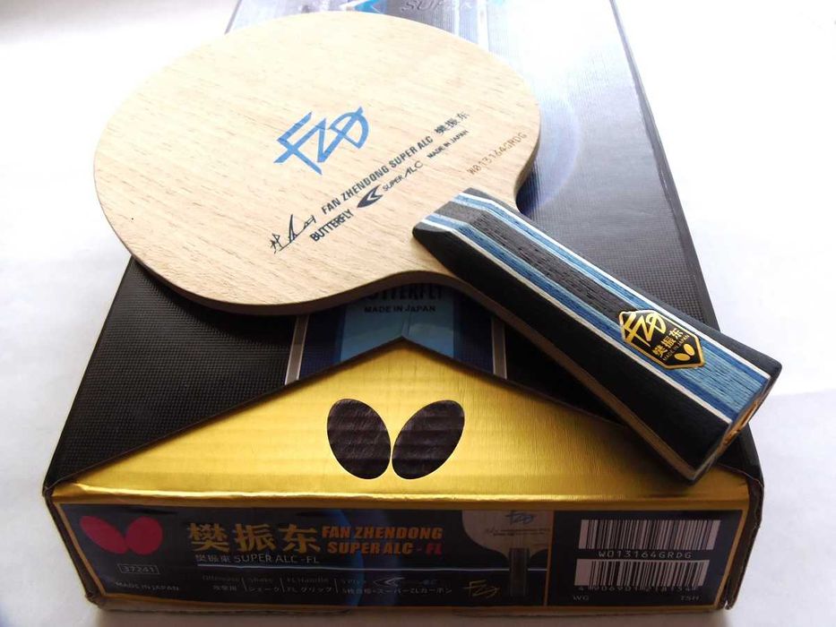 Deska Butterfly Fan Zhendong SUPER ALC GOLD do gry w tenisa stołowego