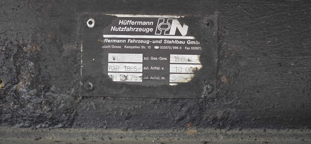 Przyczepa ciężarowa BDF