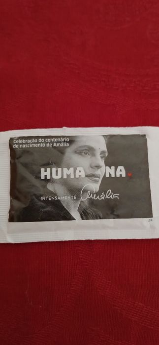 Pacote de açúcar Centenário Nascimento Amália