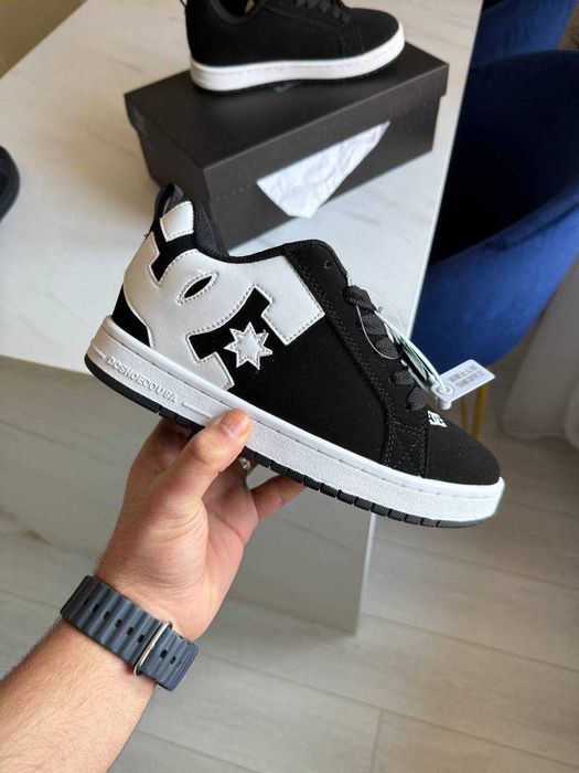 SALE! DC Shoes Court Graffik Black/White 36 37 38 39 40 41 42 43 44 45