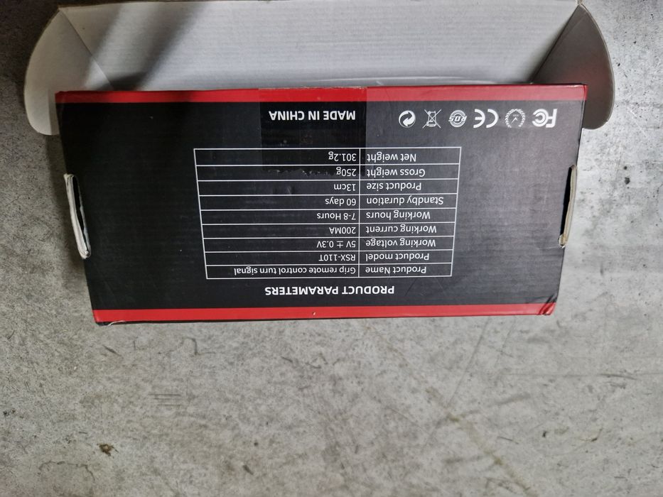 Punhos de guiador com piscas e controlo remoto