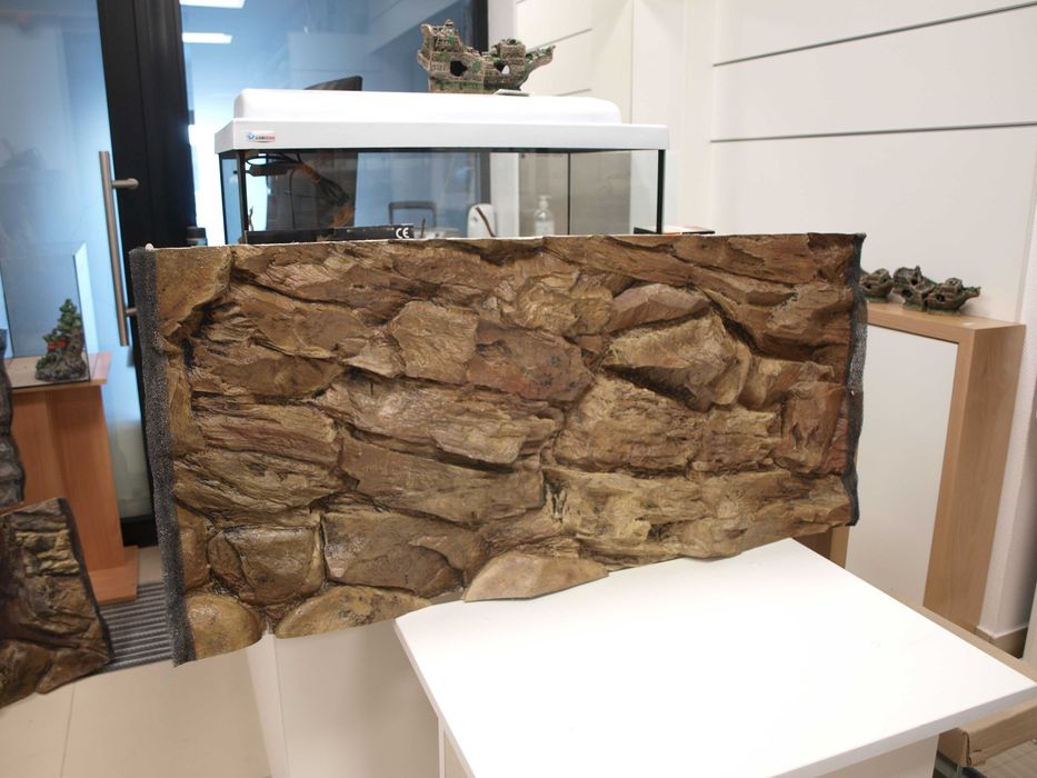 Tło strukturalne skała 3D 100x50